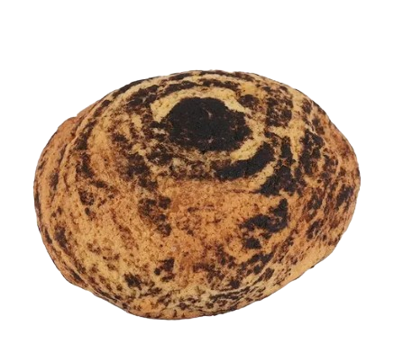 Black Sesame Mochi Bun